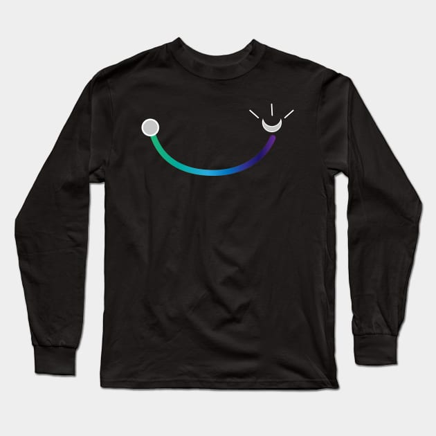 Smile wink Long Sleeve T-Shirt by MUASAKINOYAO